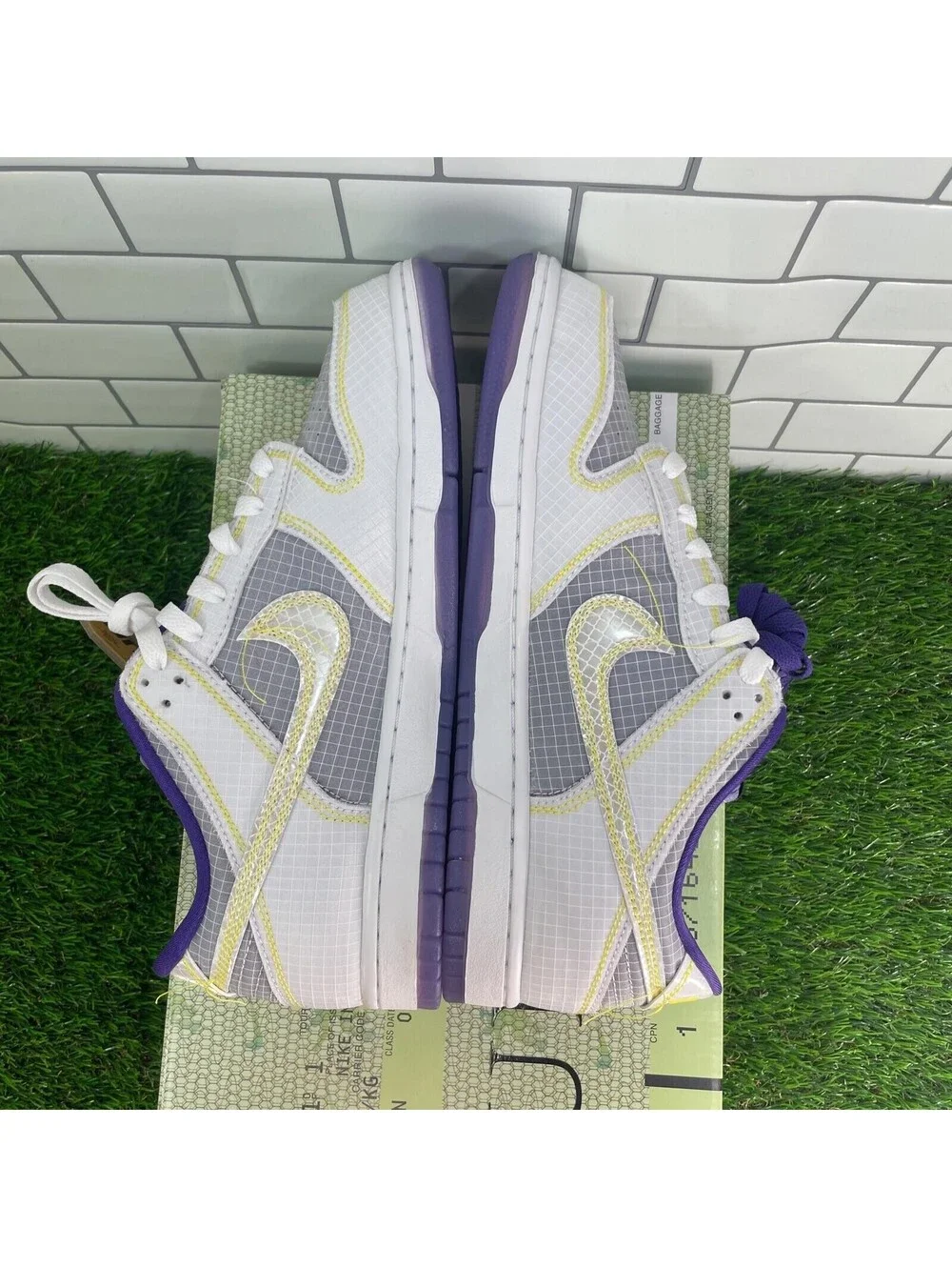 Nike Dunk Low x Union Passport 8.5 Men “Court Purple” 10W